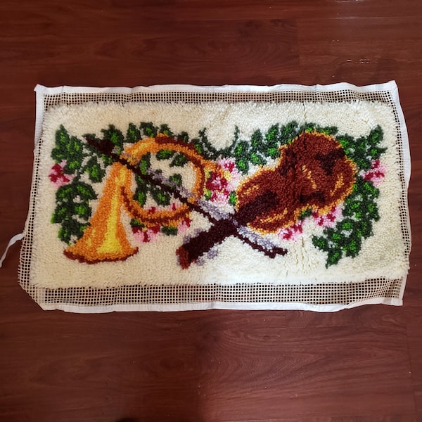 Latch Hook Pillow Etsy Canada