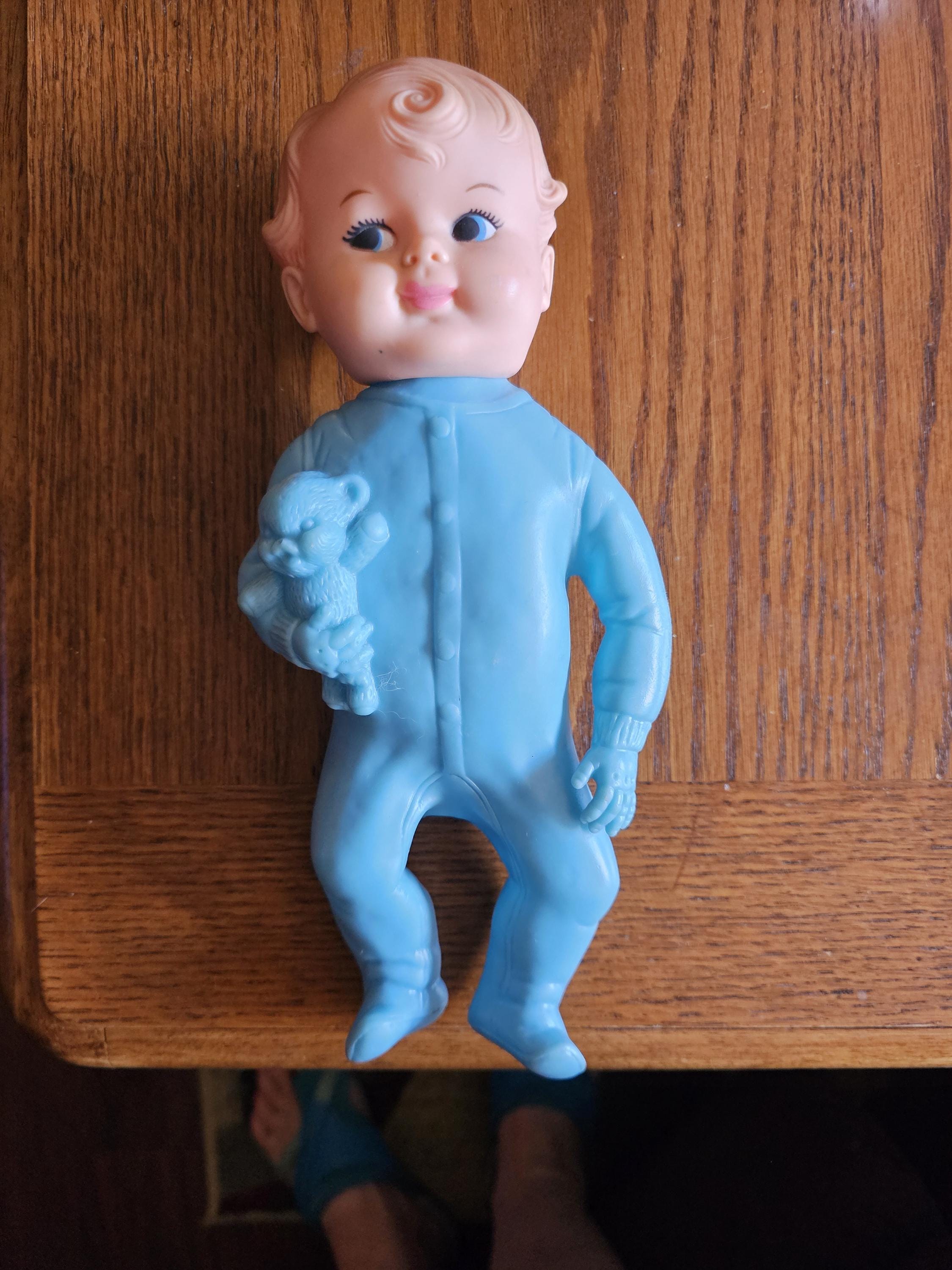 Pouët Ours Edward MOBLEY Vintage 23cm - Yeux Dormeurs - Années 60/70