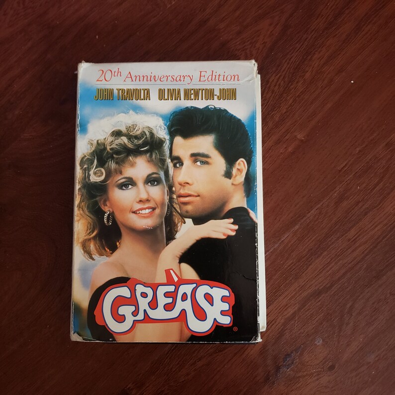1998 Grease VHS Tape. 20th Anniversary Edition Etsy