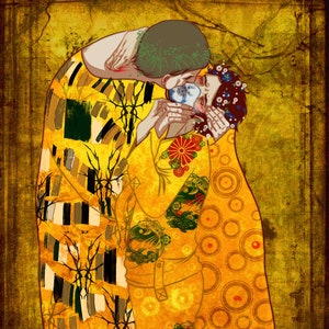 &gt;Le baiser&lt; d&#39;Hannibal_Klimt