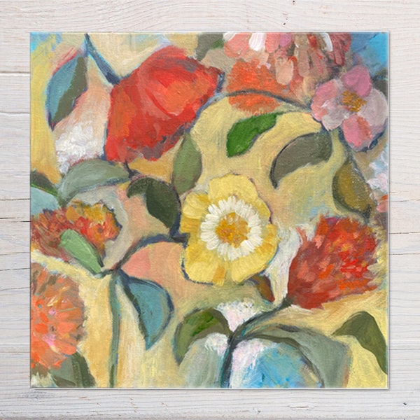 Flower Painting Etsy UK