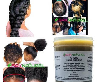 CHEBE HAIR GREASE Rosemary Fenugreek Hair Growth oil - Long hair Ayurverdic Hair growth oil Indian Hair Growth oil - Chebe Hair Growth Oil
