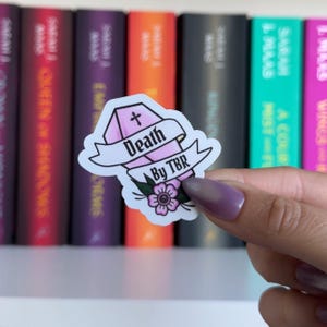 TBR Sticker | Bookish sticker | Kindle Sticker