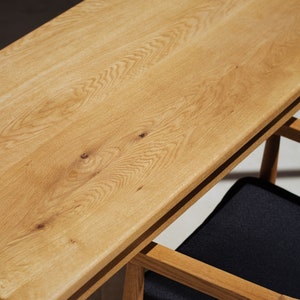 WOODEN DESK Minimalist, wooden writing desk, wooden office desk TABLE, Scandinavian Table, Nordic Furniture, mid century style