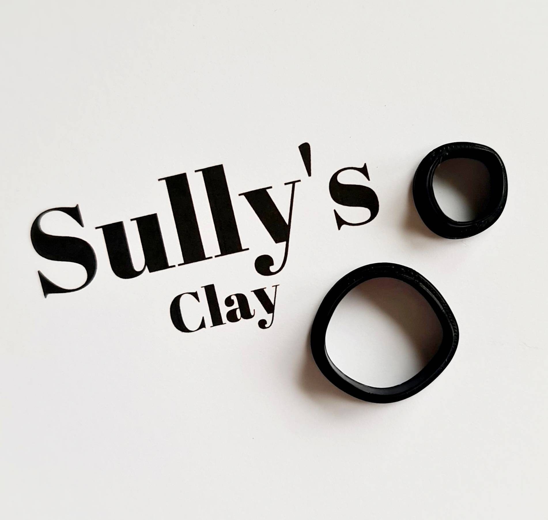 Fat Organic Circle Polymer Clay Cutters