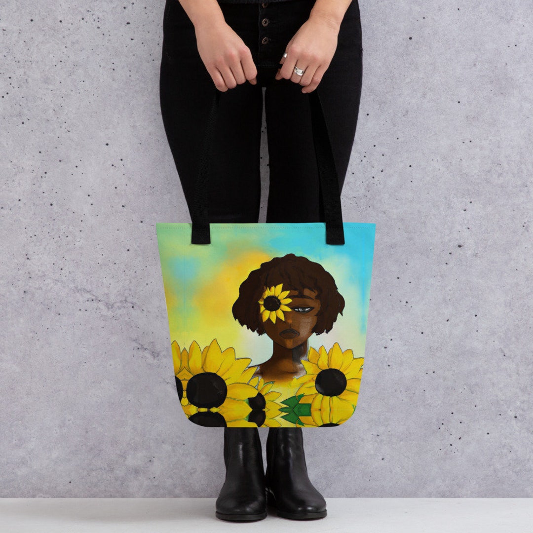 Surreal Art Canvas Tote Bag Artsy Tote Bag Painting Tote Etsy