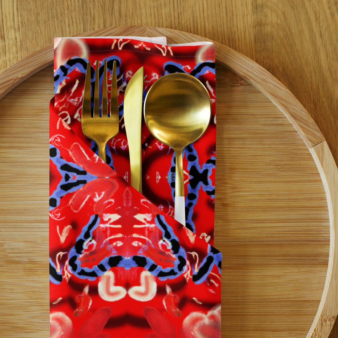 Cloth Napkin Set Christmas Table Christmas Decor Christmas Gift