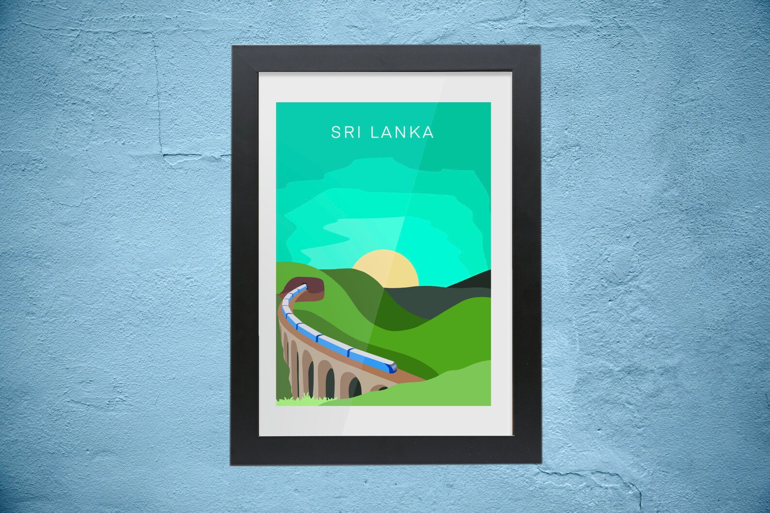 Digital Download Tropical Print Sri Lanka Wall Art Nine | Etsy