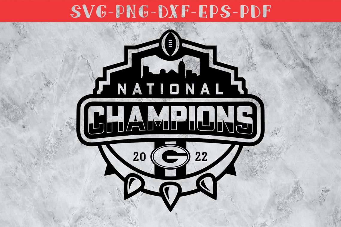 Georgia Bulldogs National Champions Svg Georgia Bulldogs Svg - Etsy