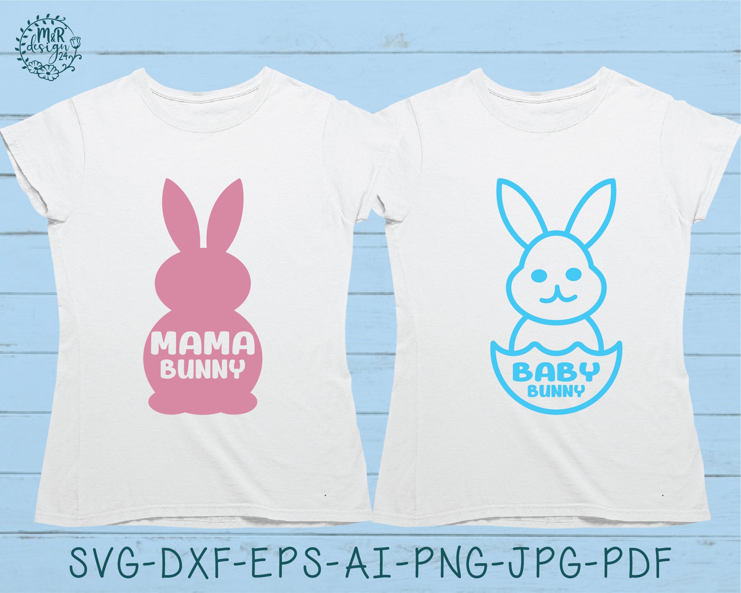 Mom Easter SVG Mama svgBaby Bunny svgBaby svg Mama Bunny | Etsy