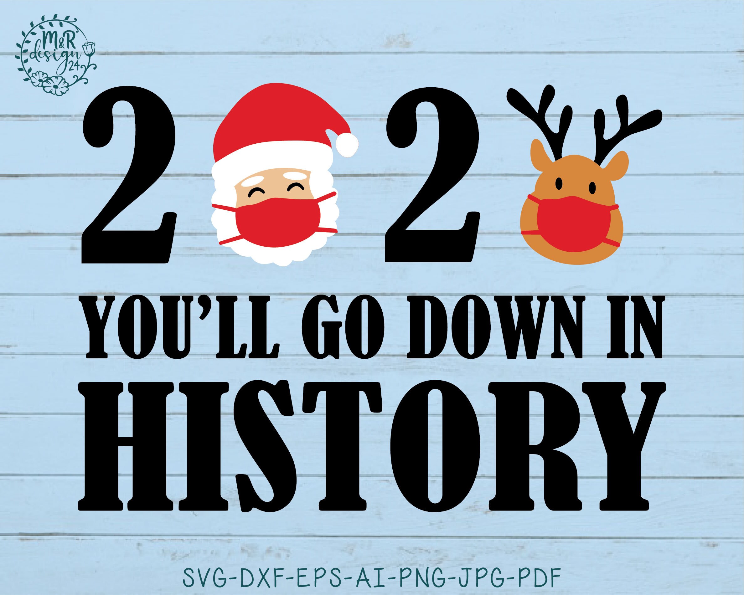 Quarantine Christmas SVG Christmas SVG Christmas 2020 | Etsy