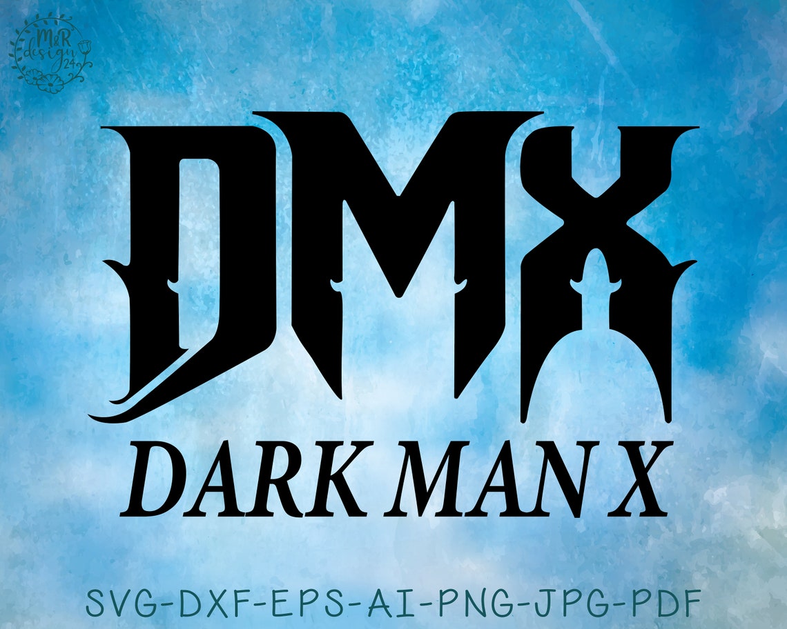 Download DMX dark man svg Dmx svg dmx logo svg Earl Simmons rip | Etsy