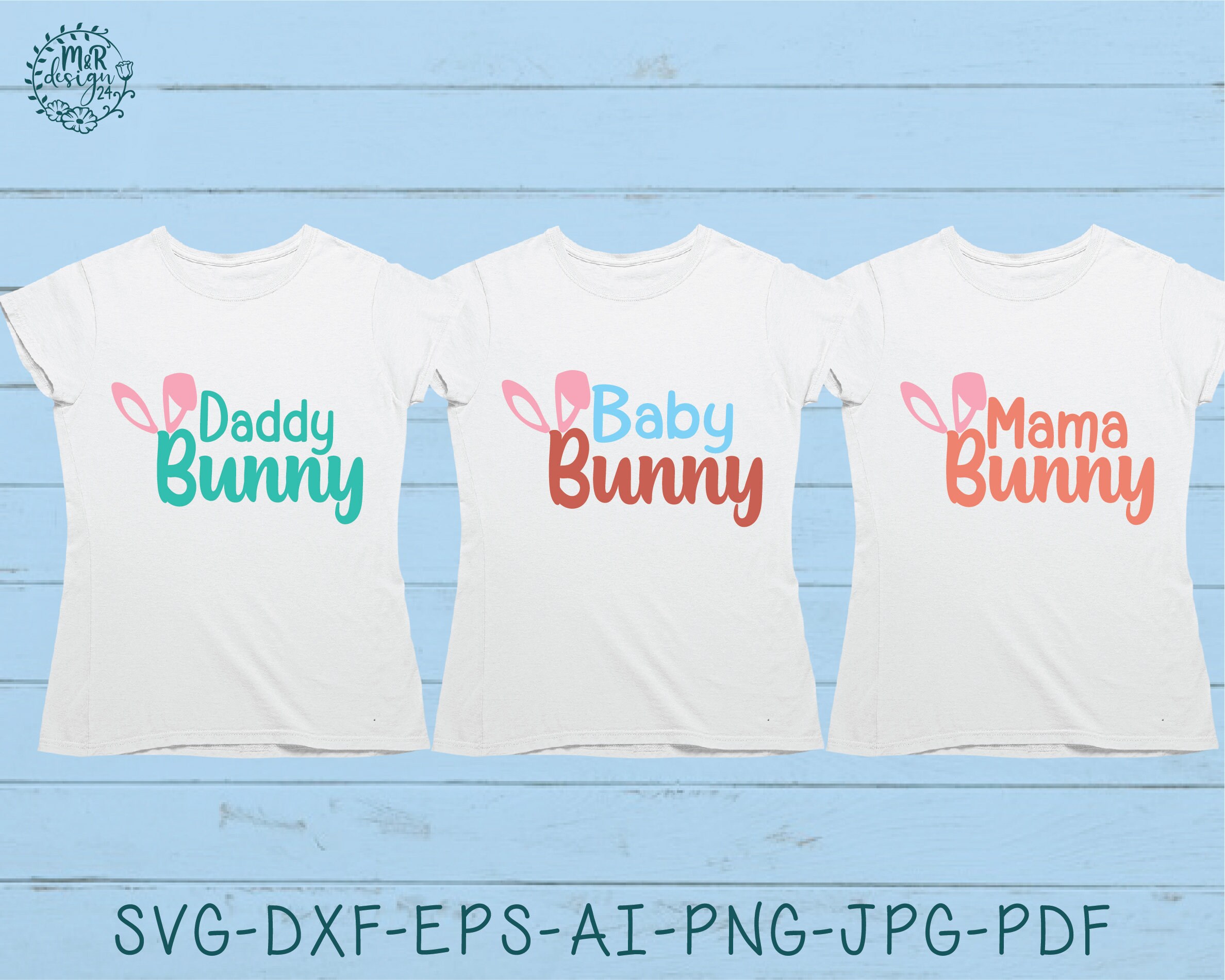 Download Family Bunny SVG Bundle Easter Family Bunny SVG Mama Bunny | Etsy