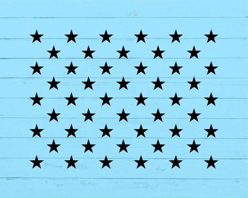 Download Usa Flag Stars Svg Us Flag 50 Stars Svg 50 Stars Svg 50 Stars Dxf Files 4th Of July Svg Cutting Files For Cricut Plasma Cutt Dxf File Clip Art Image