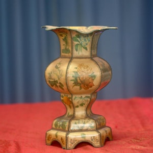 Wazon ręcznie robiony Festiwal Młodzieży i Studentów Moskwa 1957 - radzieckie pocztówki Vintage folk handmade z czasów radzieckich ZSRR