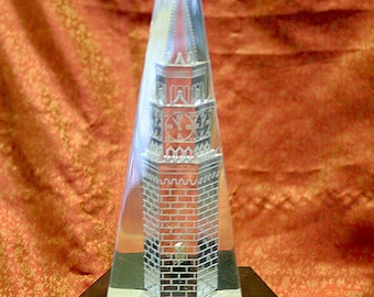 Night light Moscow Kremlin - Working - 1970s - from  Soviet Union / USSR