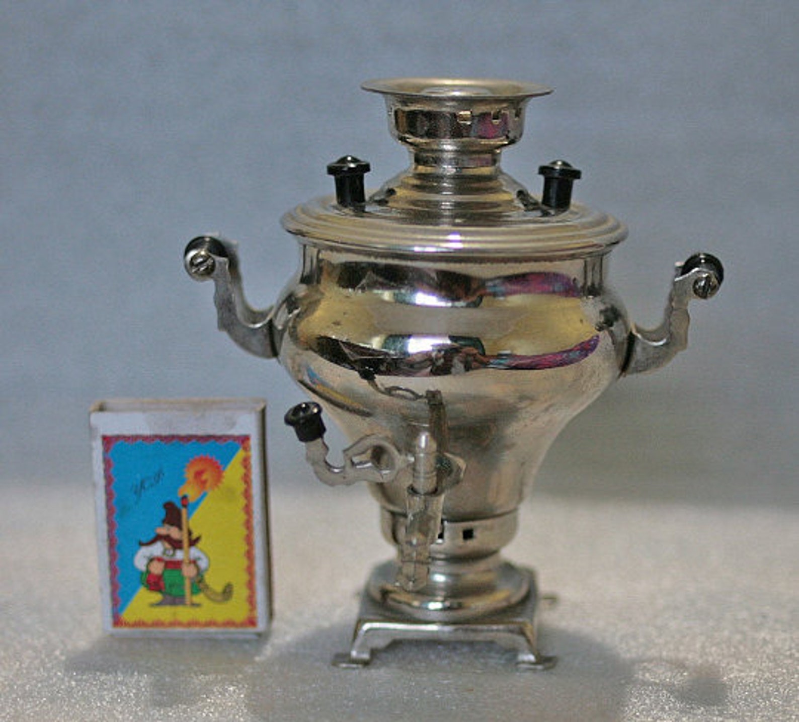 Miniature Russian Samovar Souvenir Samovar Soviet Metal - Etsy