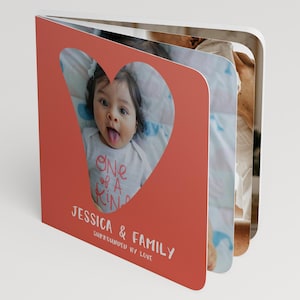 Personalisiertes Babybuch für Familienmitglieder und Kleinkinder