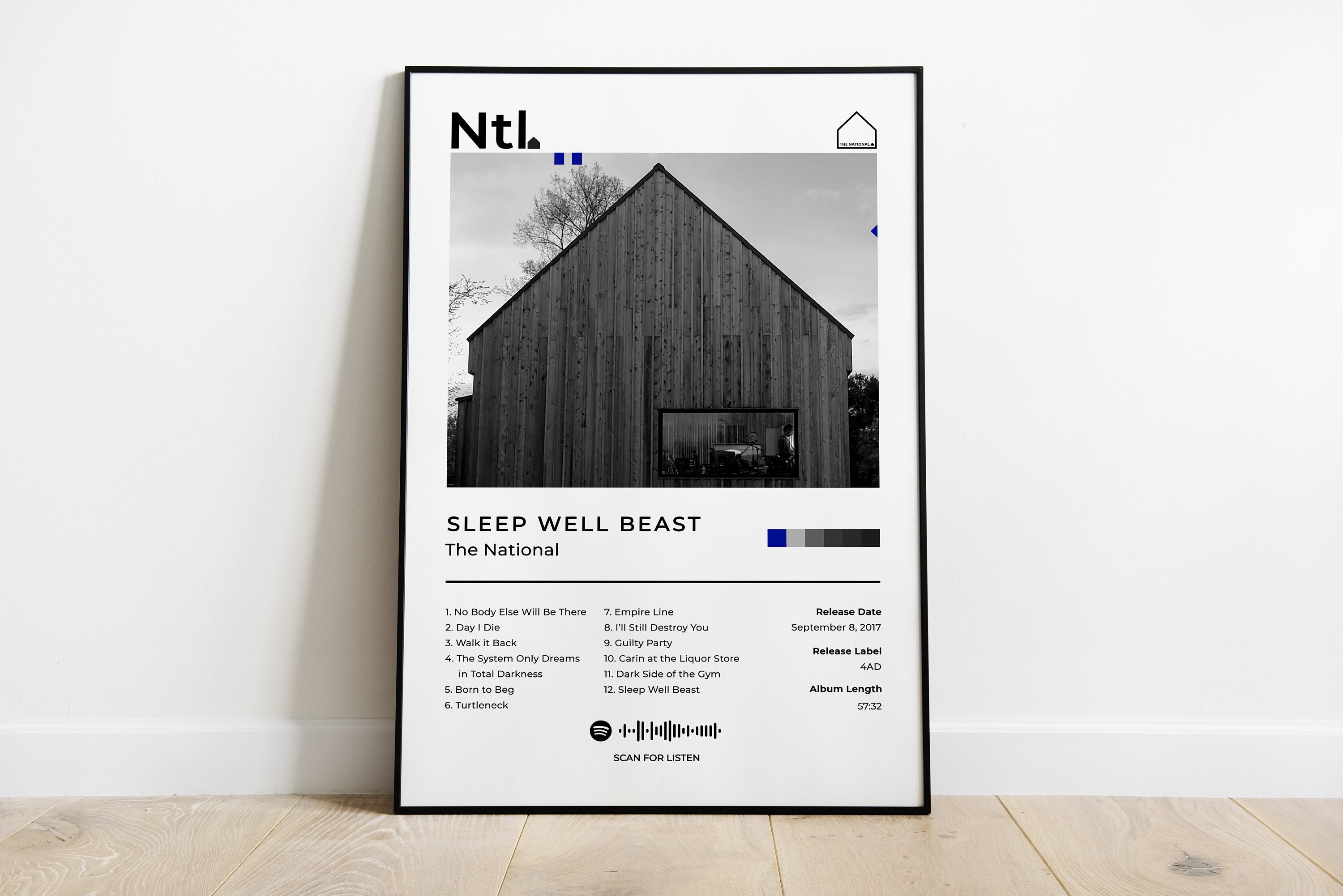 The National – Sleep Well Beast アナログレコード TheNational-SleepWellBeast_1.