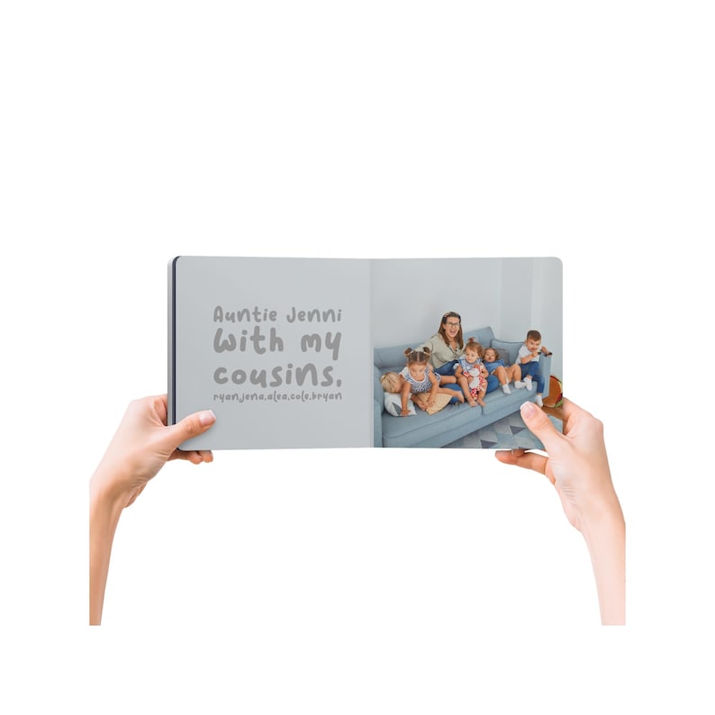 First Birthday Book : Custom Baby Board Photo Book image 7