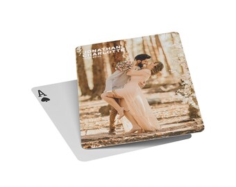 Carta da gioco personalizzata con la tua foto