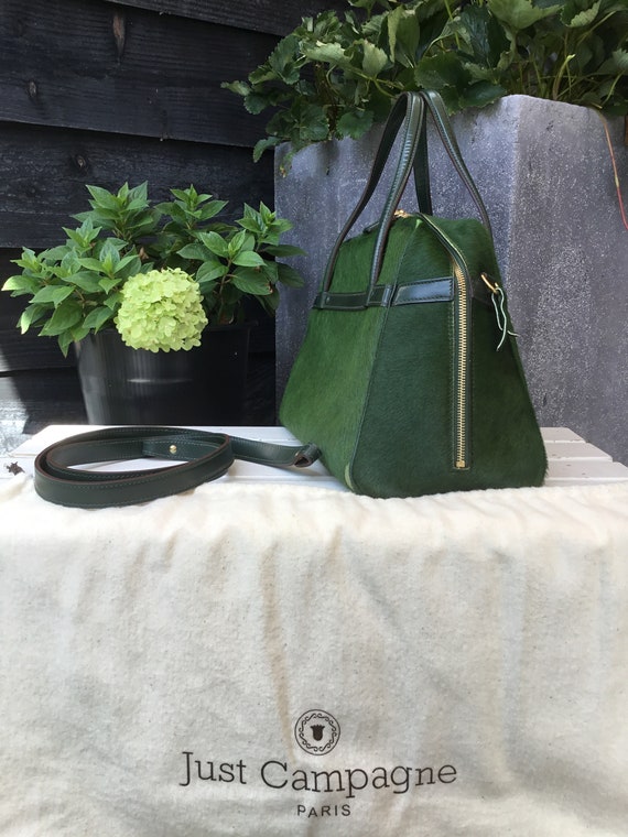 Just Campagne Panamby Leather hand/shoulder bag p… Gem