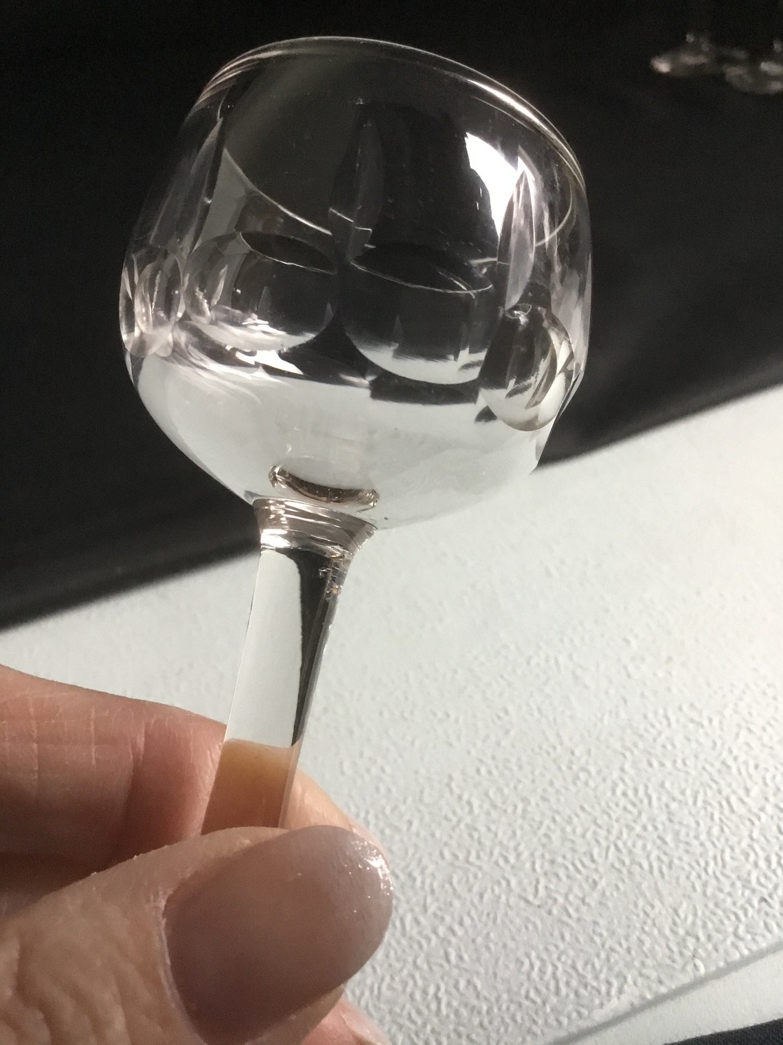 Vintage Liqueur/drink glass set of 6 different glasses each Etsy