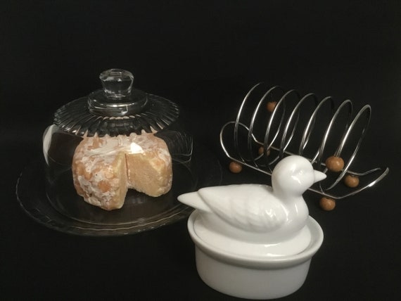 Mini beurre (aux herbes) - céramique - petite cloche à beurre en