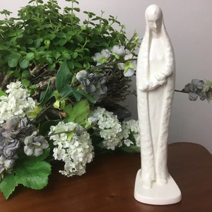洗練されたアールデコ様式で制作されたゲーベルのマリア像 - 美しく穏やか - ゲーベル シャウバッハ ブランド - アート 1959 no.120