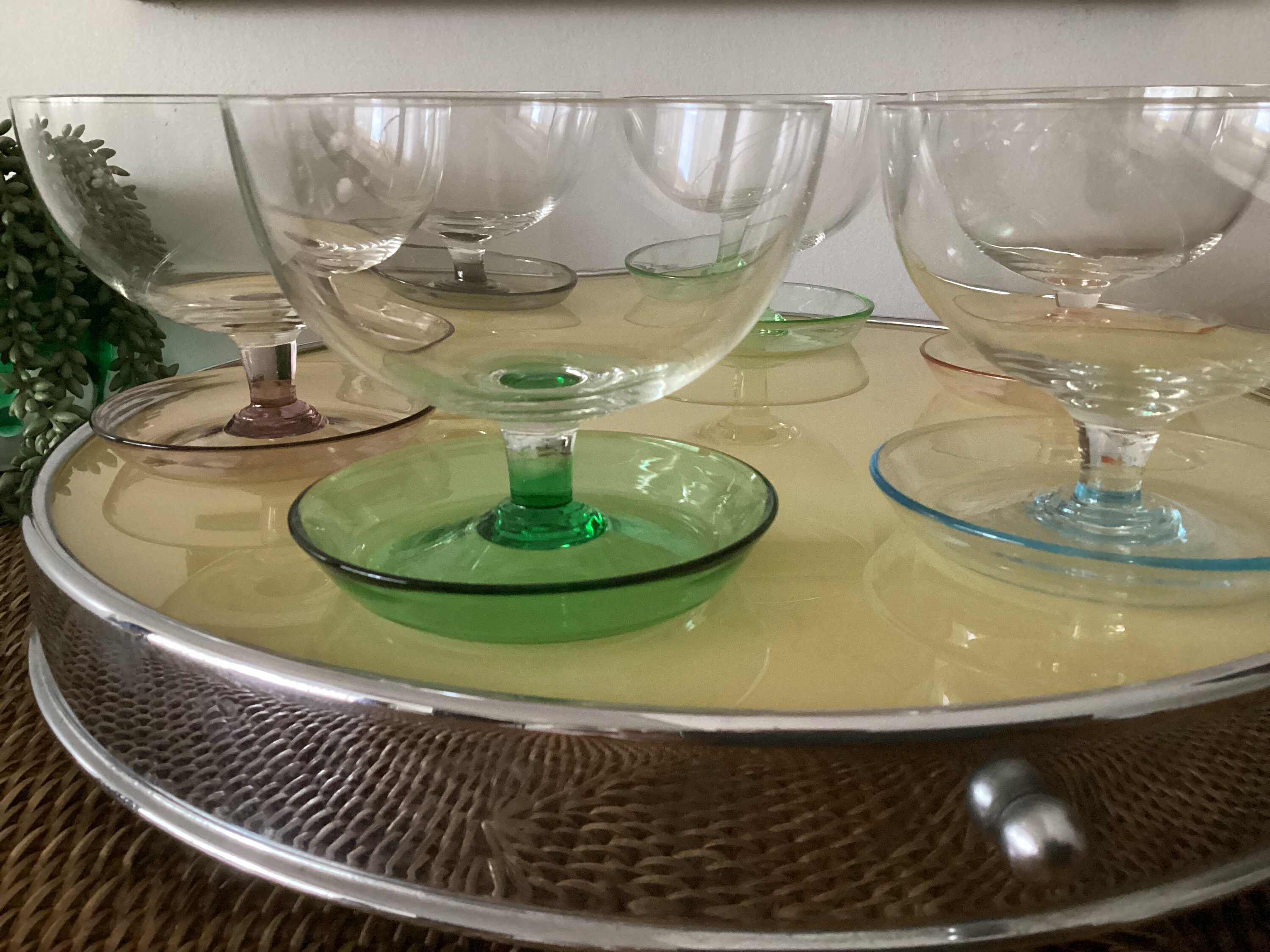 Coupes à Glace En Verre Sans Plomb - Lot De 6, Capacité 110 Ml (ou 290 Ml Selon Version), Avec Pied, Pour Desserts