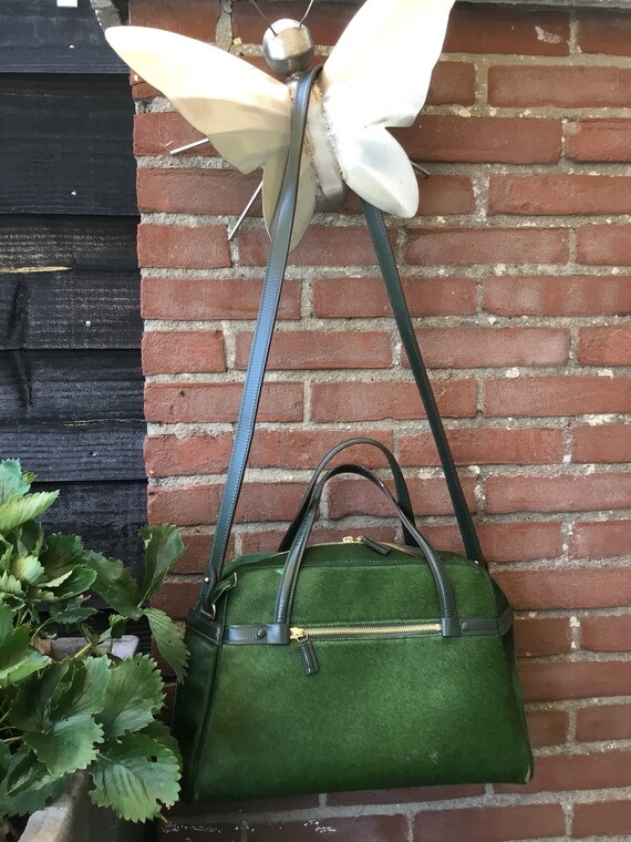 Just Campagne Panamby Leather hand/shoulder bag p… Gem