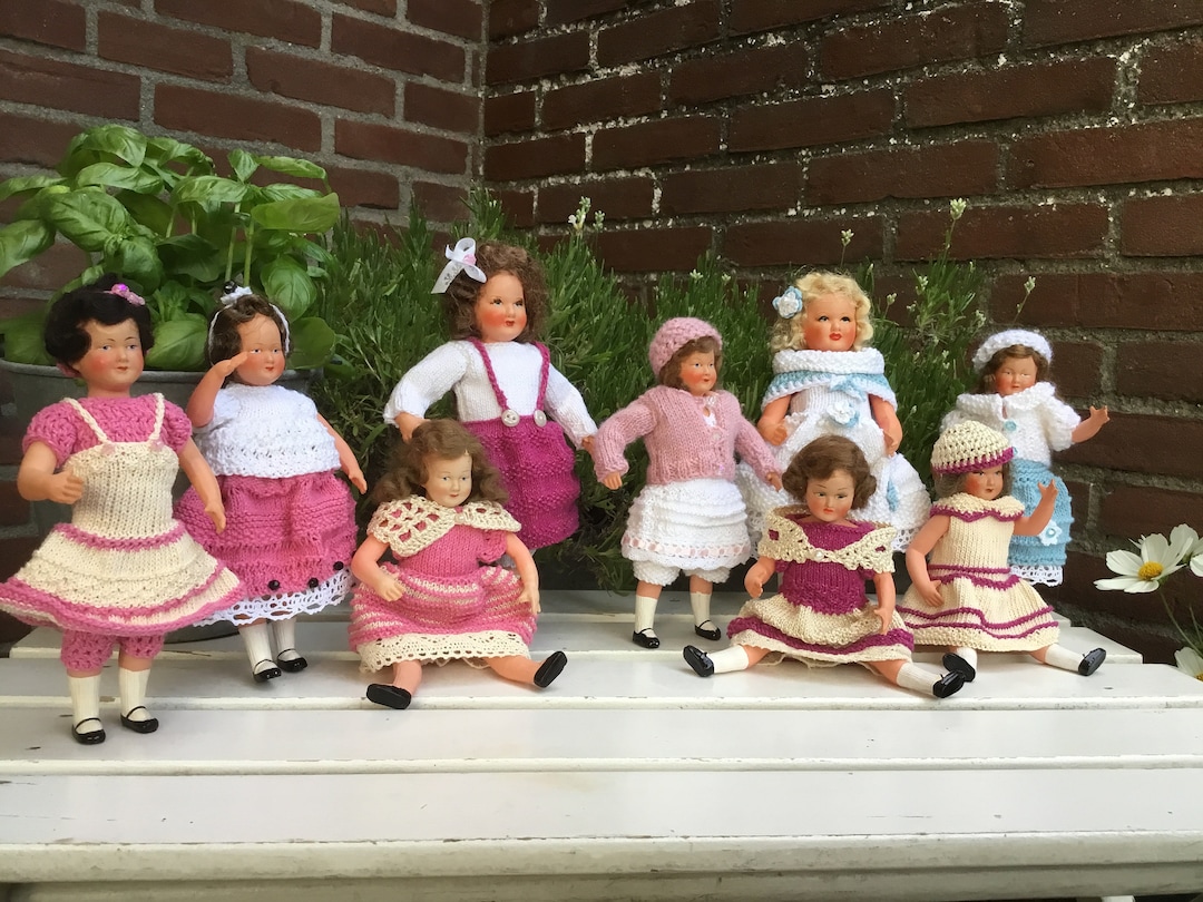 Petit Collin Dolls - フランスの古い有名な人形ブランド - セルロイド