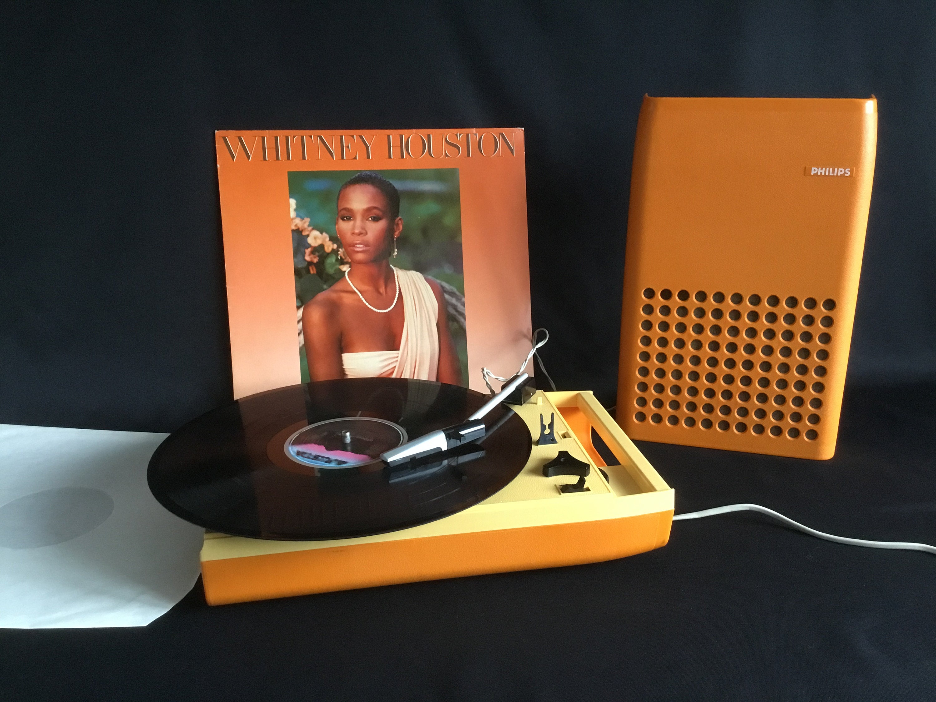 Vintage Platenspeler/pickup Van Philips 22GF113 'playsound