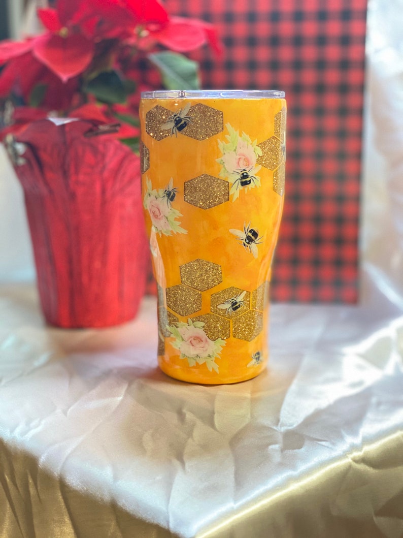 Custom BumbleBee Tumbler