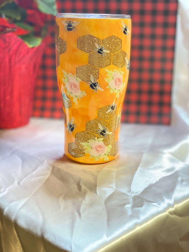 Custom BumbleBee Tumbler