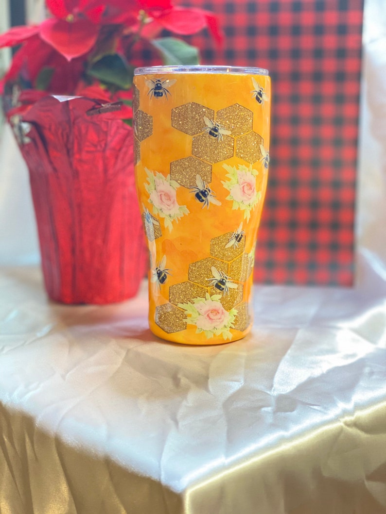 Custom BumbleBee Tumbler