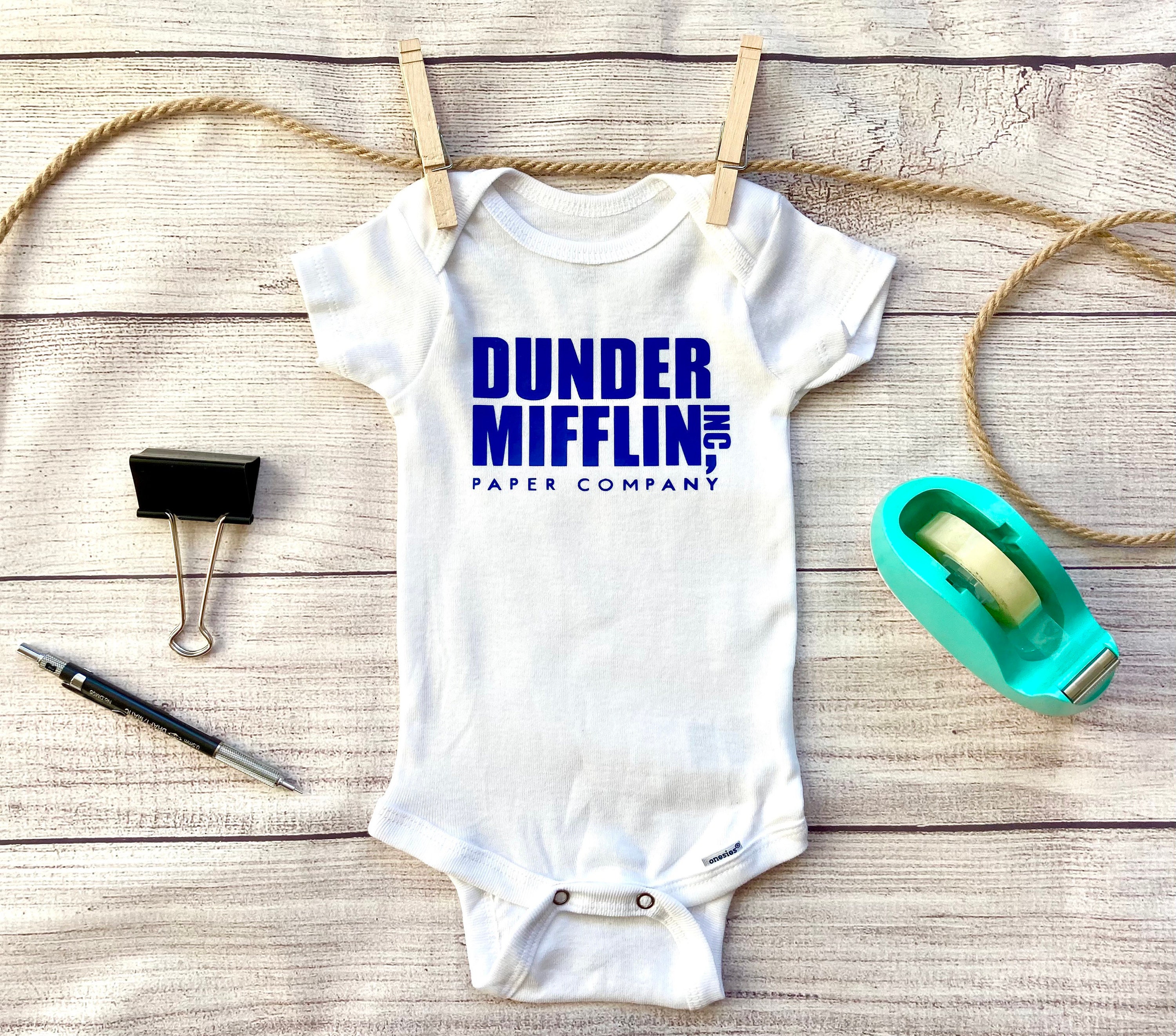Dunder mifflin sales baby onesie