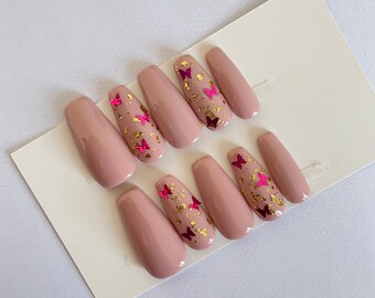 Acrylic Nails | Etsy UK