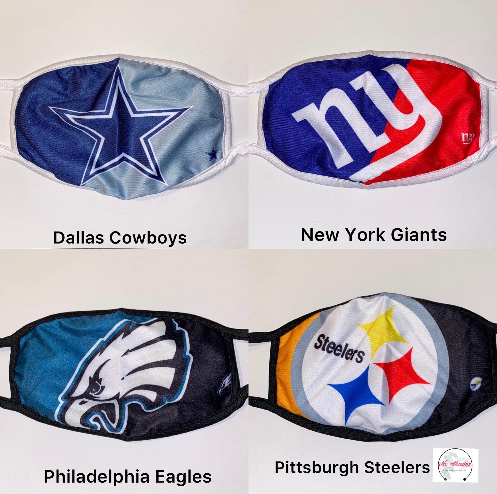 NFL Face Masks Etsy