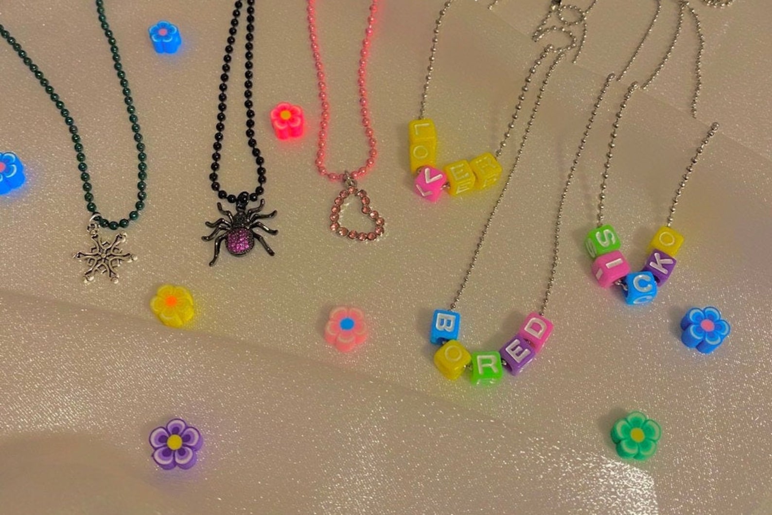 Unique Handmade Jewelry, Y2K Fashion Jewelry, Necklace Etsy