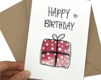 Birthday card // Postcard // Gift motif