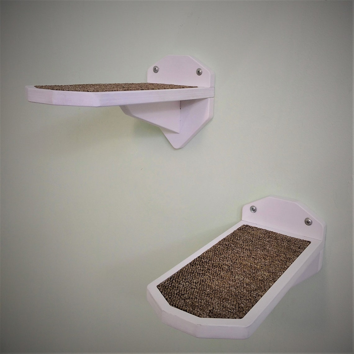 Weiße Katze Regale für Wand Katzenmöbel Katze Baummöbel - Il 1140xN.3027521441 7m2x