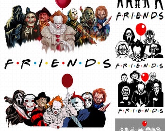 Free Free 131 Horror Characters Friends Svg SVG PNG EPS DXF File