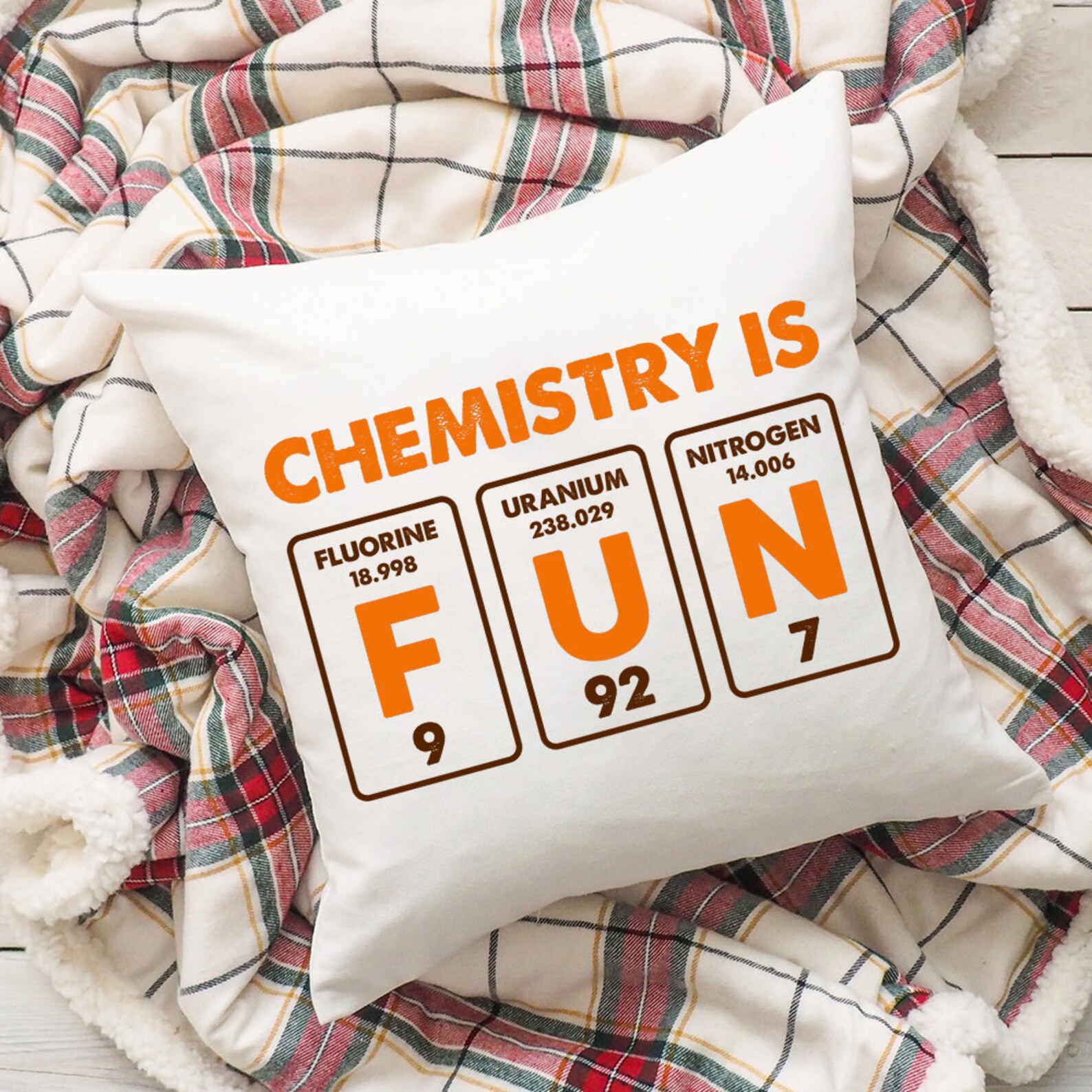Chemistry Is Fun Chemist Biochemist Teacher Student Gift Etsy