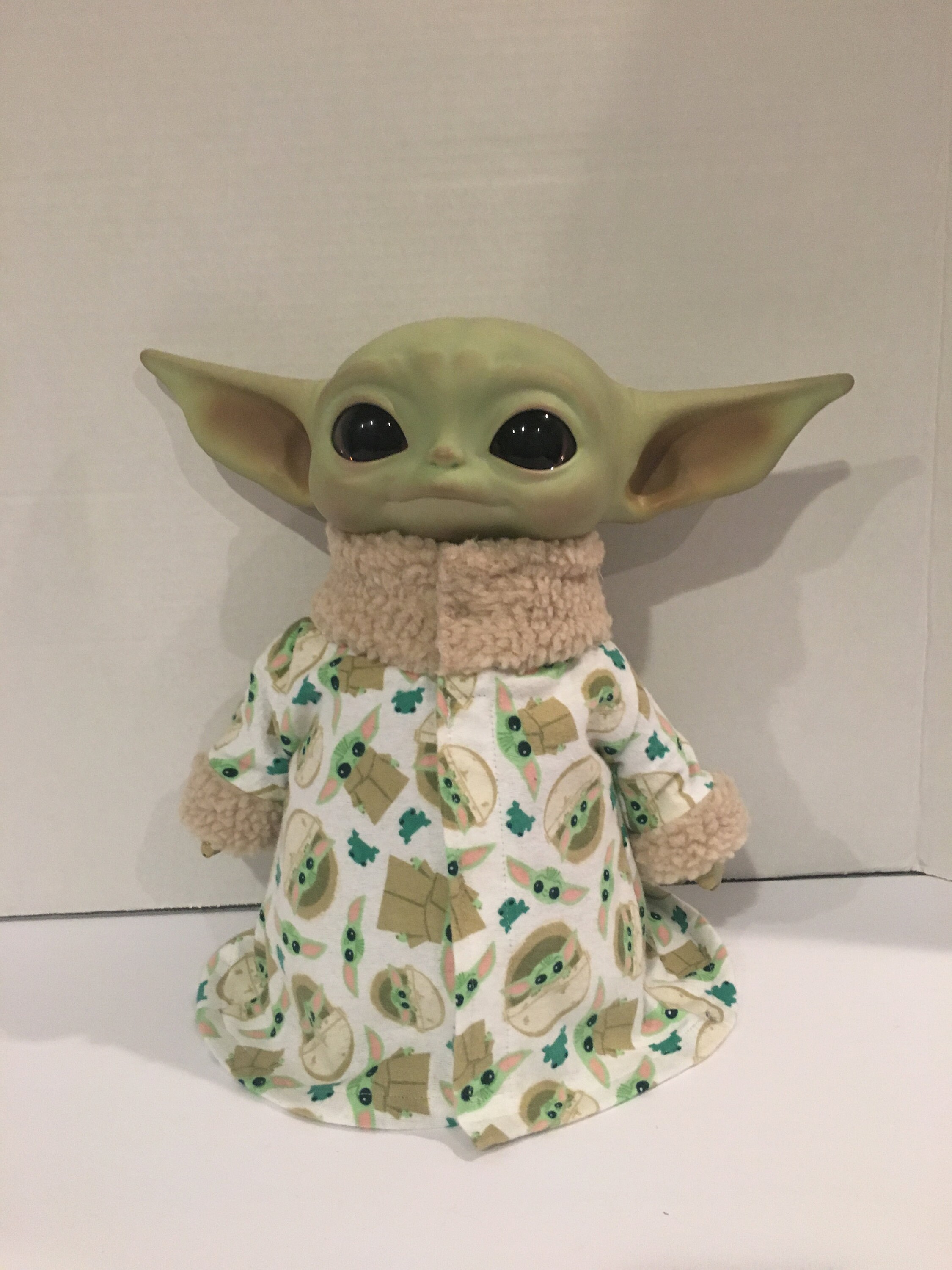 Grogu/Baby Yoda Themed Robe White Etsy