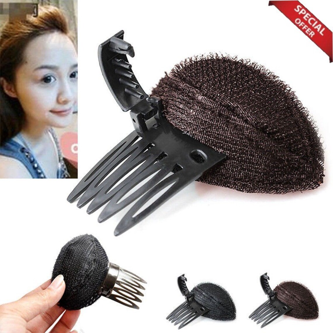 2022 Sponge Hair Bun Clip Maker Princess Styling Hair Fluffy Etsy
