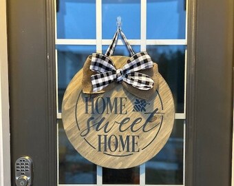 Wood Door Signs || UV Protected || Water Protected