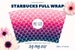 Seamless Full Wrap Mermaid Scales For Starbucks, Mermaid Starbucks cold cup SVG, Sea World Cup Full Wrap Starbucks Venti Cold Cup for Cricut 