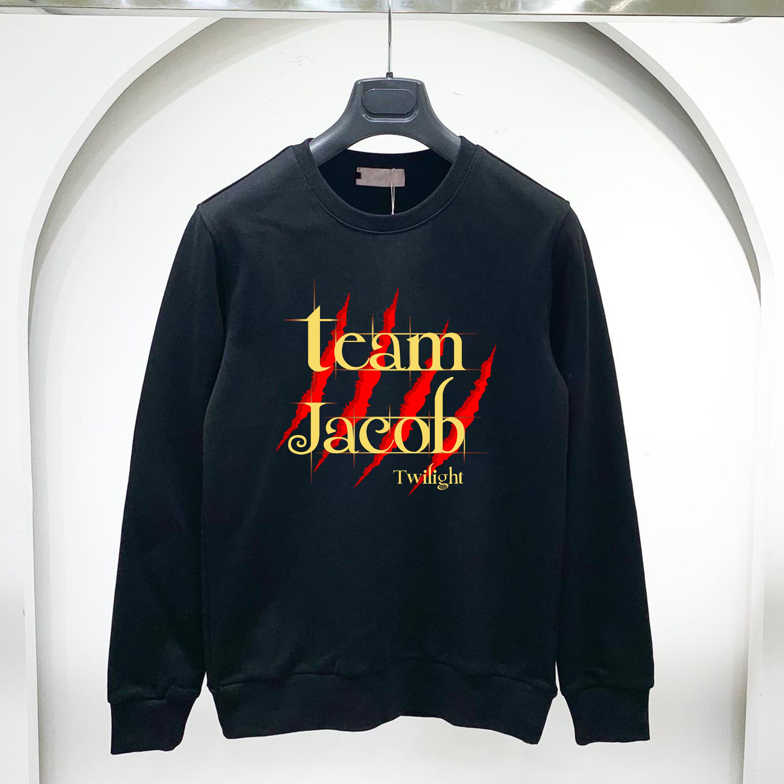 black and white smile hoodie