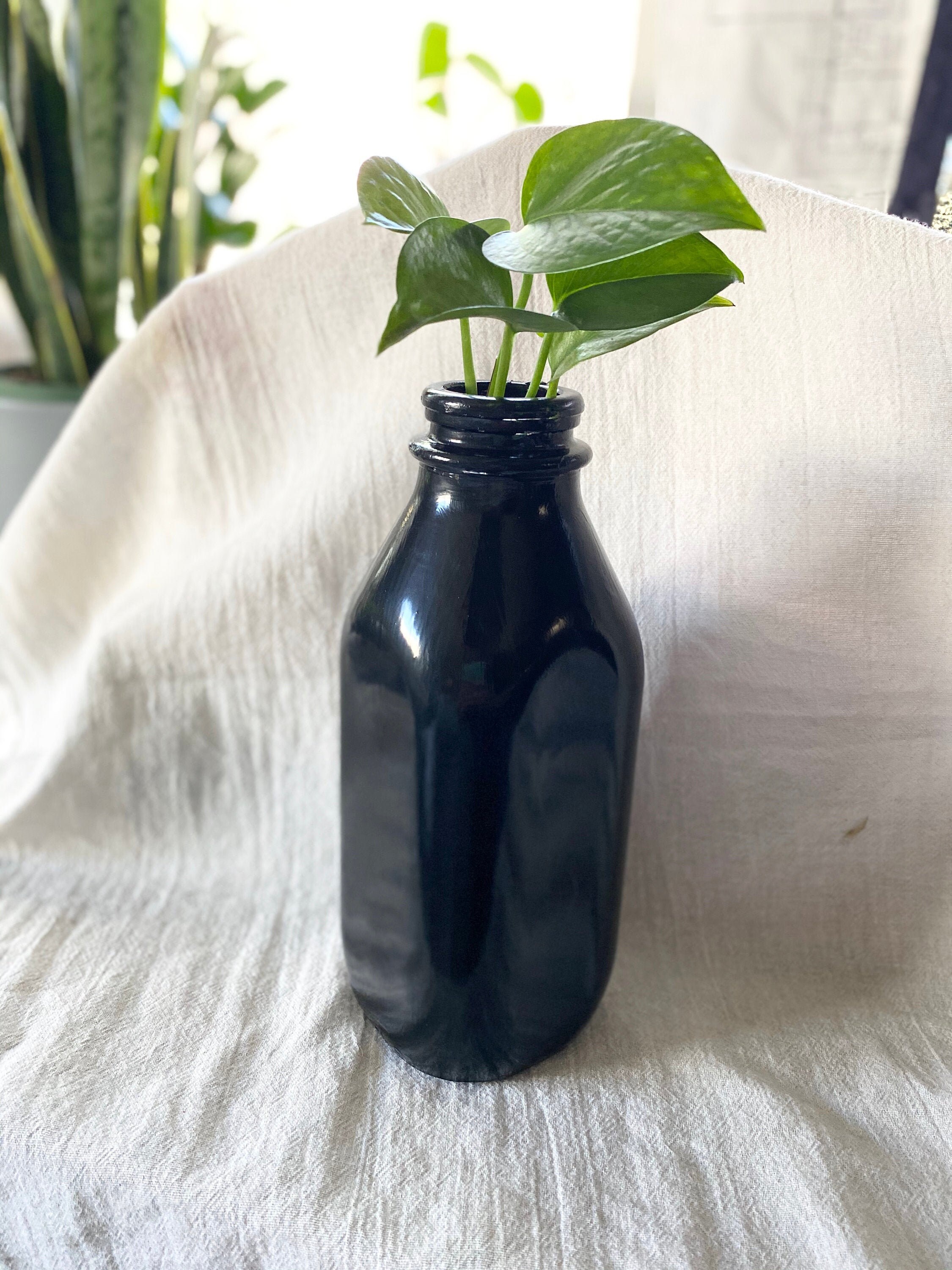 Milk Jug Vase Hand painted Etsy